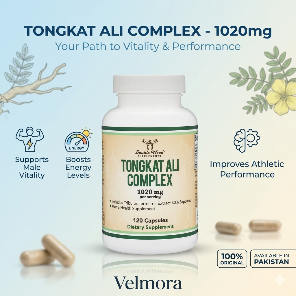 Double Wood Tongkat Ali Complex 1020 Mg Per Serving Capsules thumbnail 2