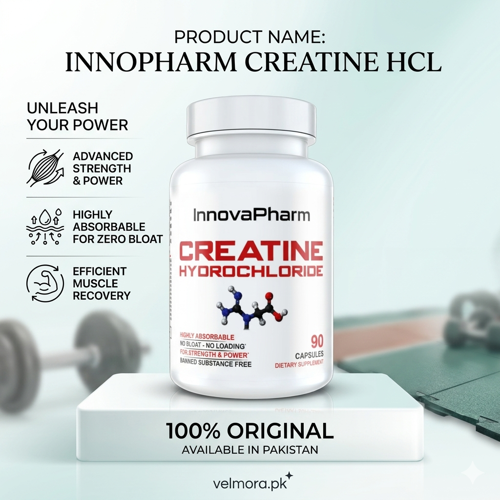 InnovaPharm Creatine HCL hydrochloride 90 Capsules thumbnail 2