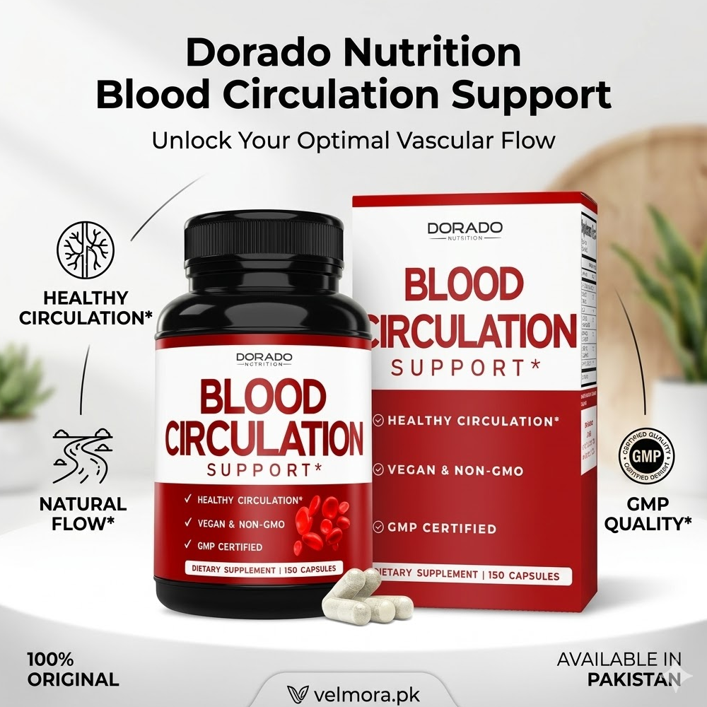 Dorado Nutrition Blood Circulation 150 Capsules In Pakistan thumbnail 2