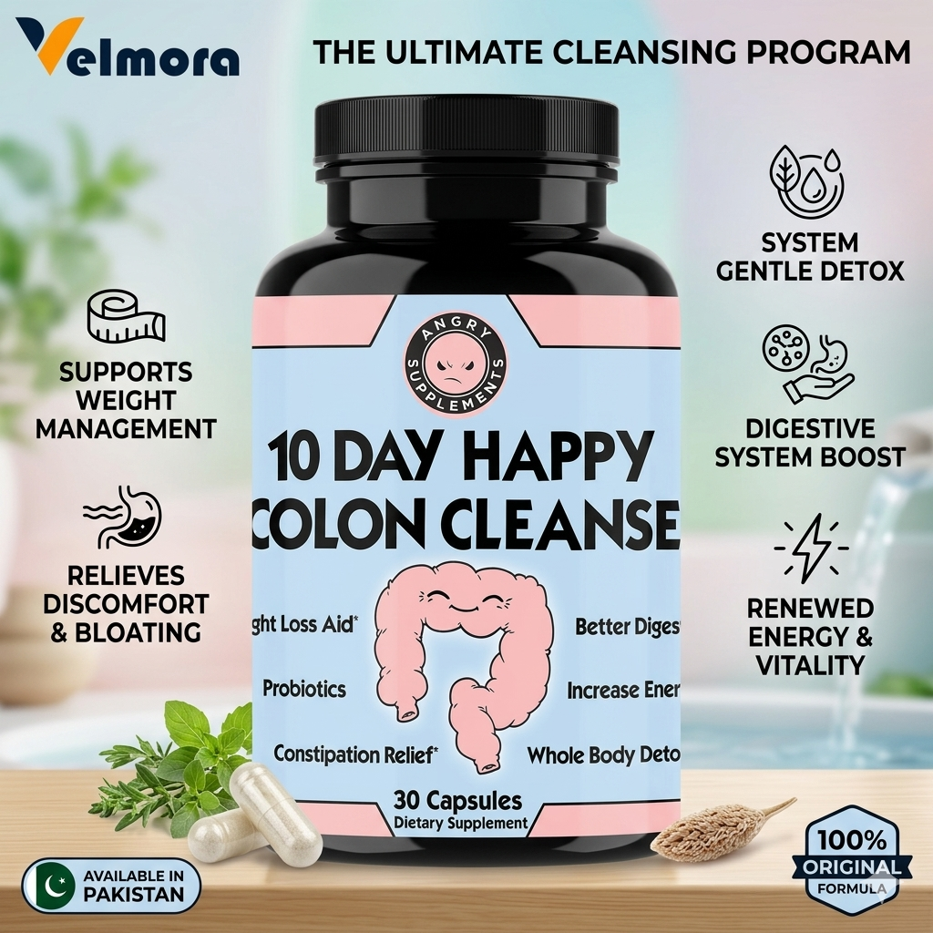 Angry Supplements 10 Day Happy Colon Cleanse Capsules thumbnail 2