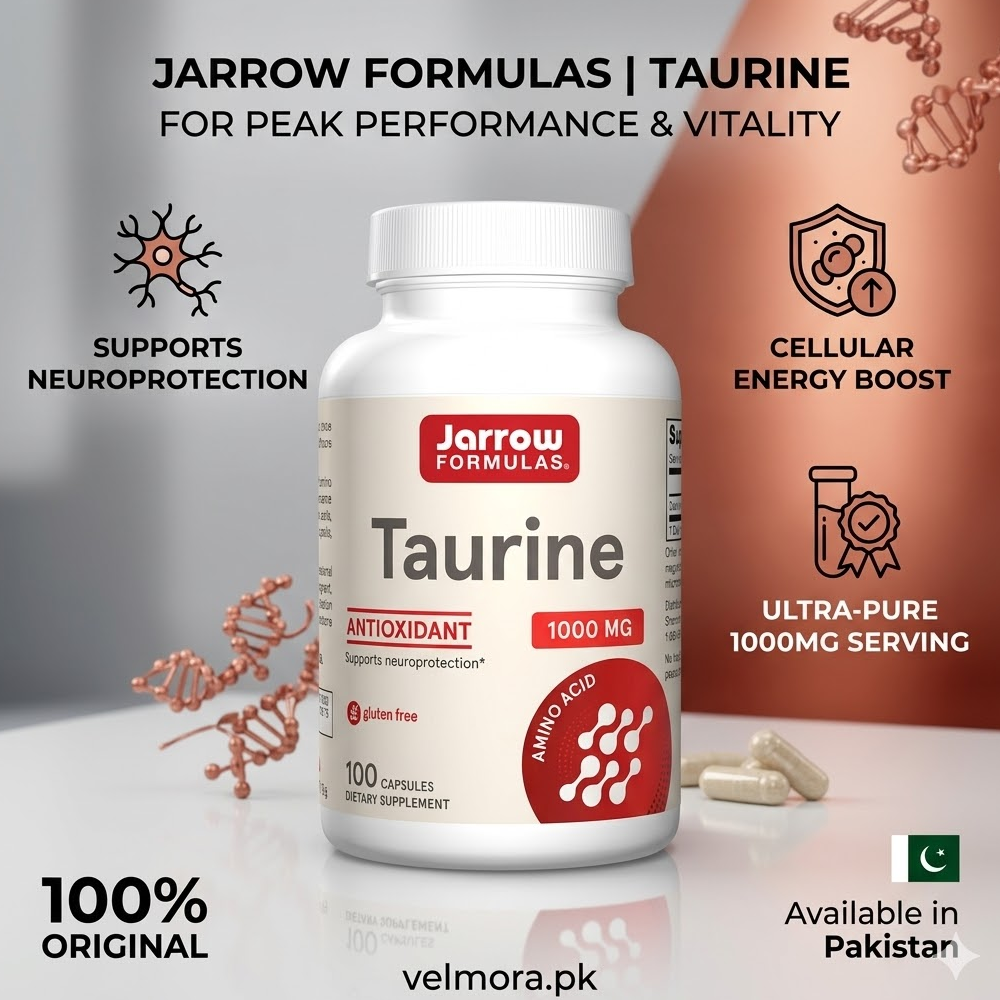 Jarrow Formulas Taurine 1000mg 100 Capsules In Pakistan thumbnail 2
