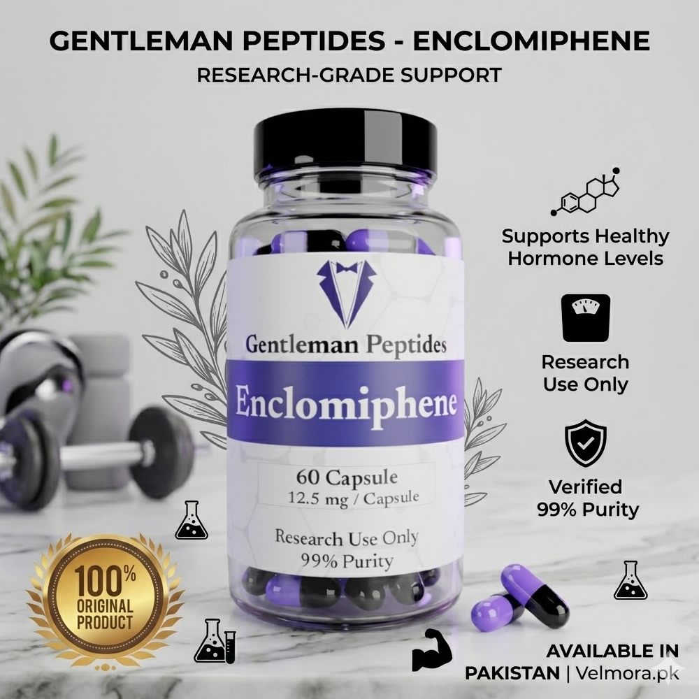 Gentleman Peptides Enclomiphene 12.5 Mg Capsules in Pakistan thumbnail 2