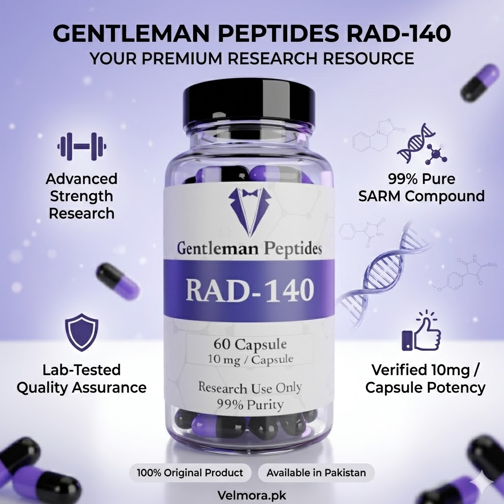 Gentleman Peptides Rad 140 10mg Capsules In Pakistan thumbnail 2