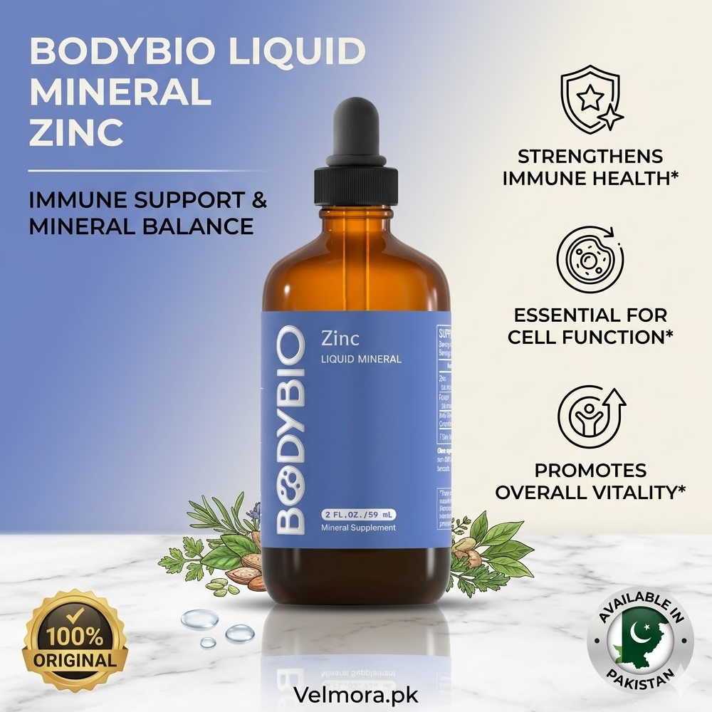 Bodybio Liquid Zinc Supplement 2 Oz thumbnail 2