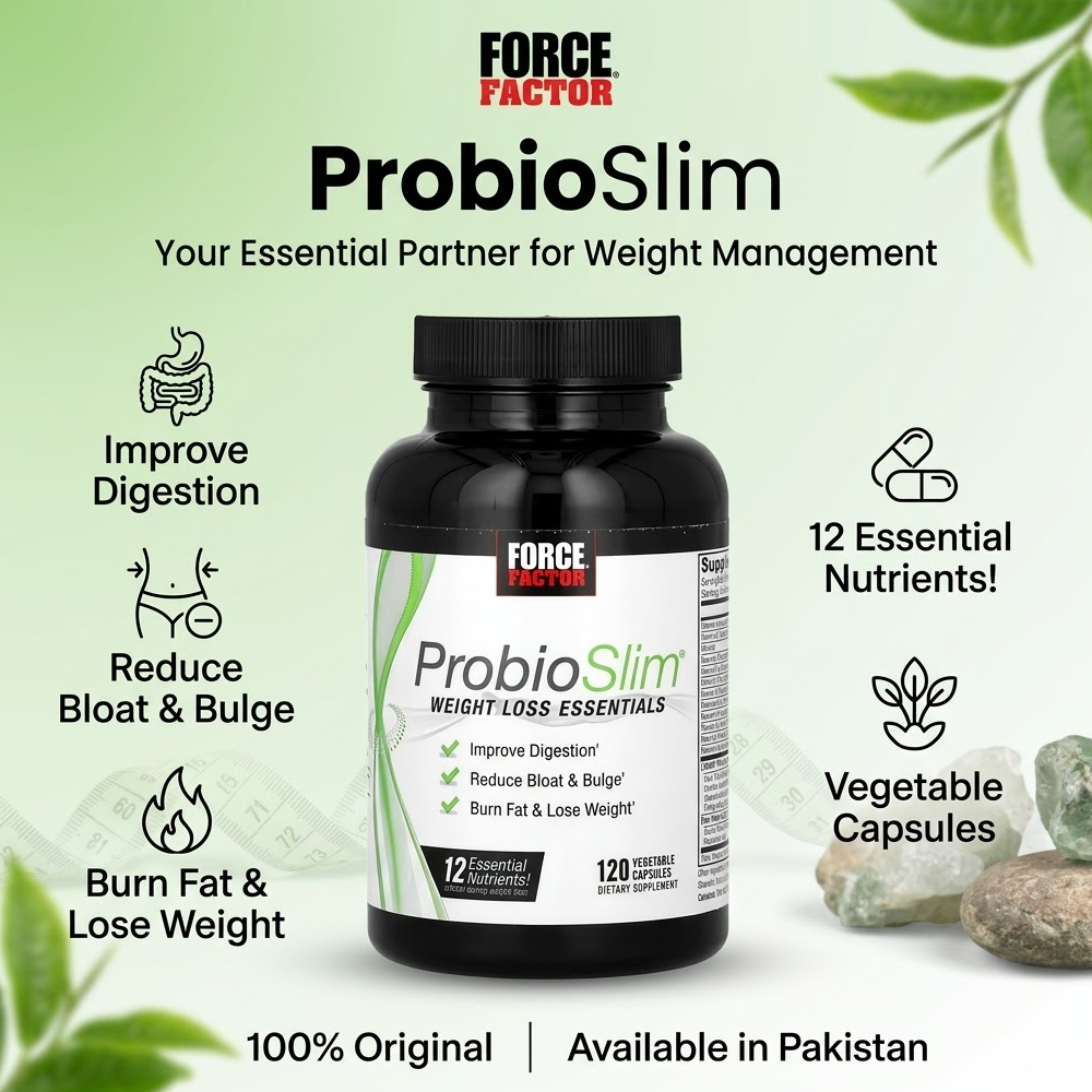 Force Factor Probioslim Weight Loss Essentials Vegetable Capsules thumbnail 2