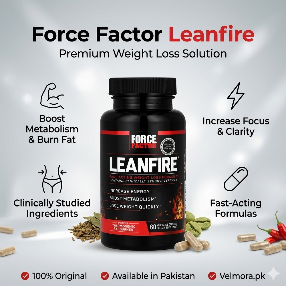 Force Factor Leanfire Vegetable Capsules thumbnail 2