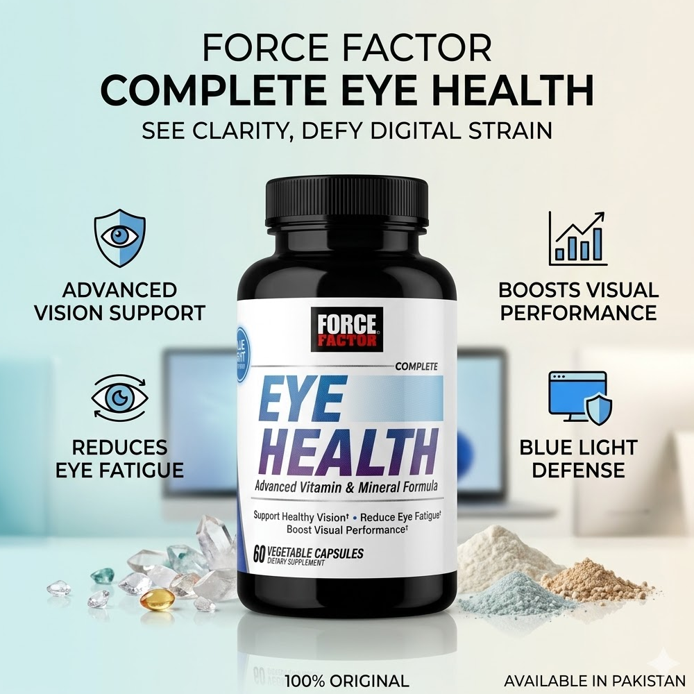 Force Factor Complete Eye Health Advanced Vitamin & Mineral Formula Vegetable Capsules In Pakistan thumbnail 2