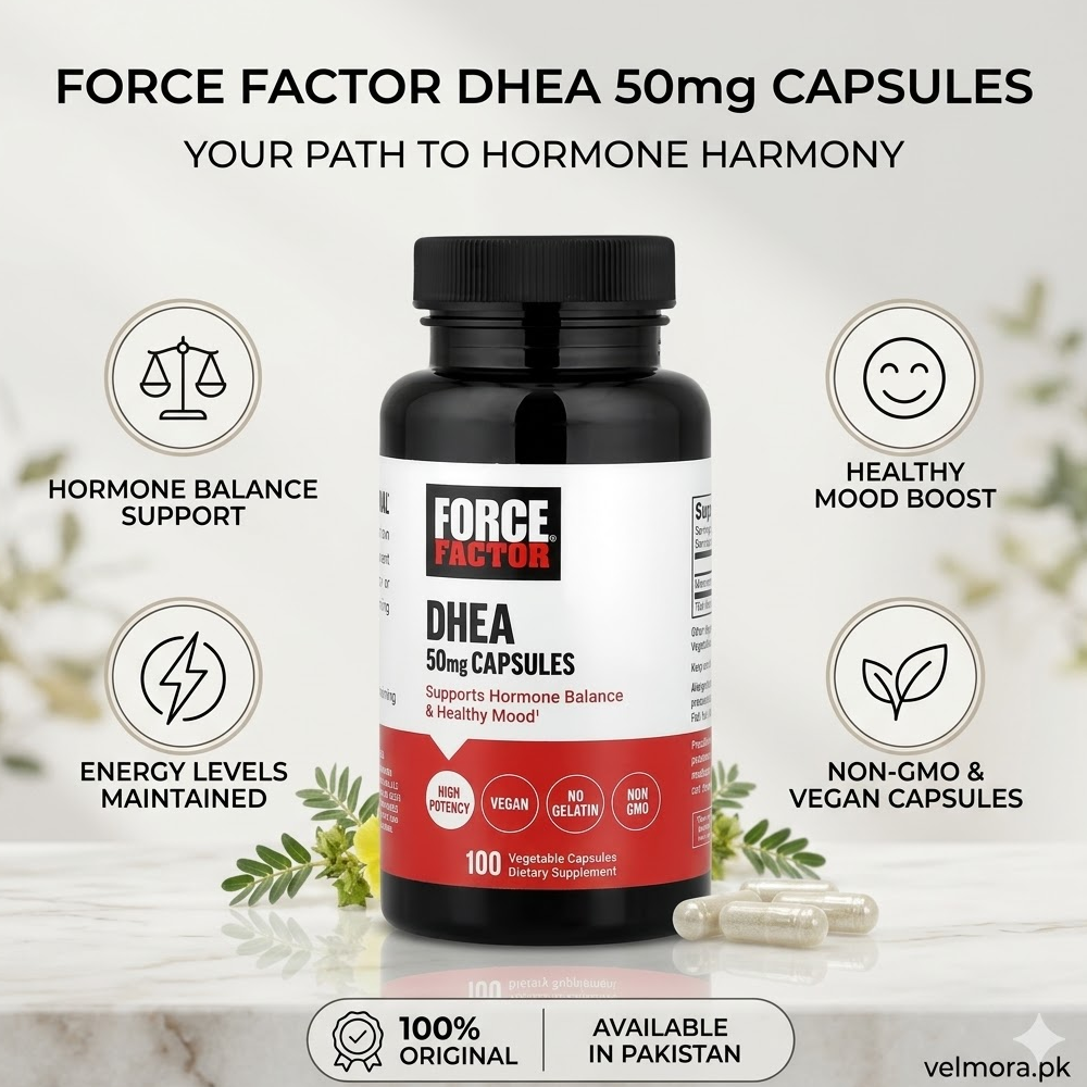 Force Factor Dhea 50mg Vegetable Capsules In Pakistan thumbnail 2