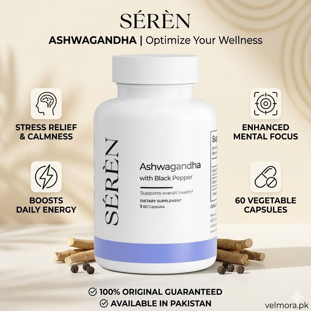Seren Ashwagandha Capsules In Pakistan thumbnail 2