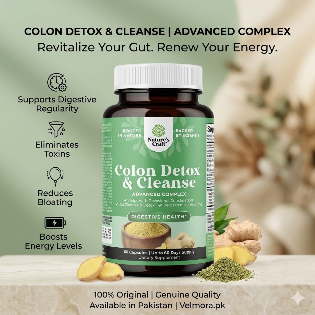 Nature's Craft Colon Detox & Cleanse Capsules thumbnail 2