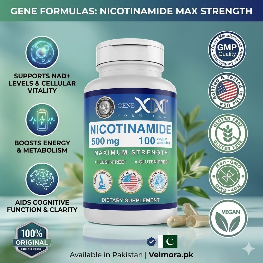 Nicotinamide 500mg Capsules thumbnail 2