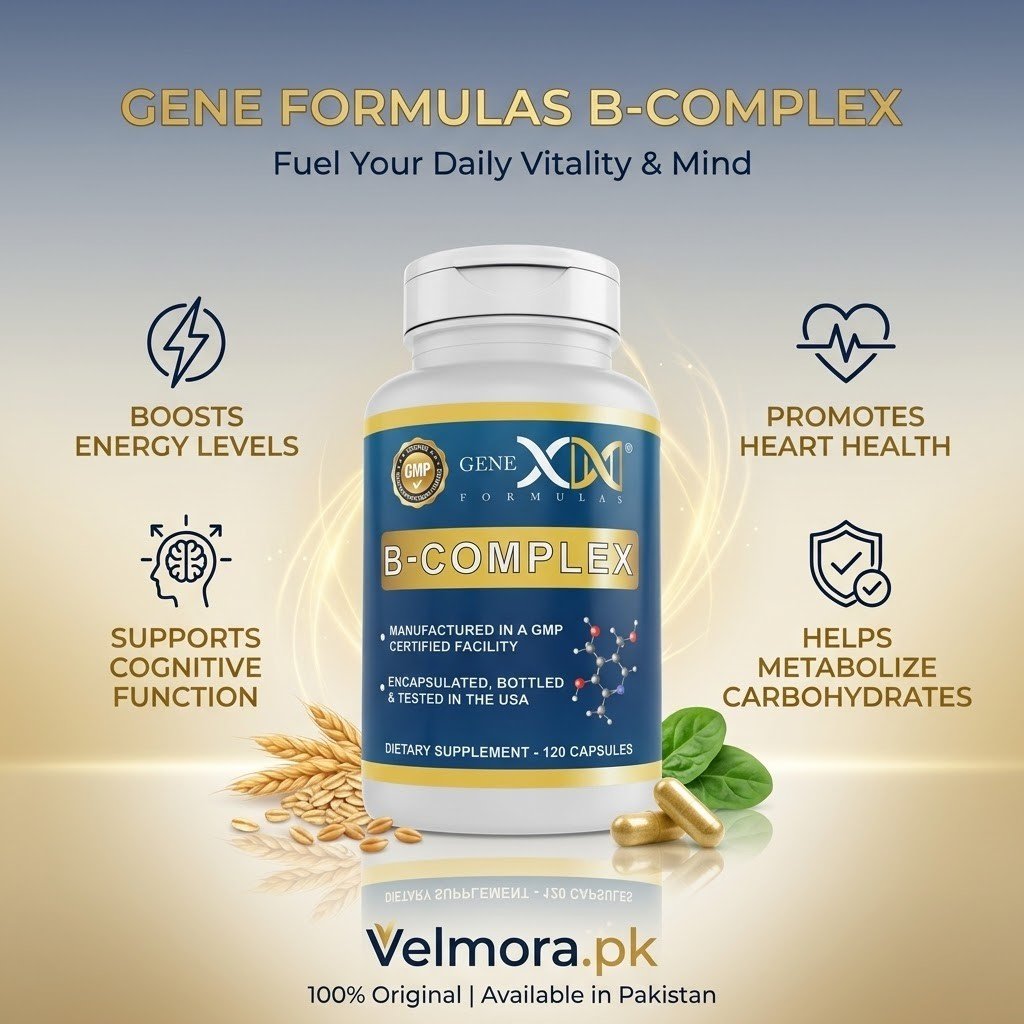 Genex Super B-Complex Organic Blend Capsules thumbnail 2