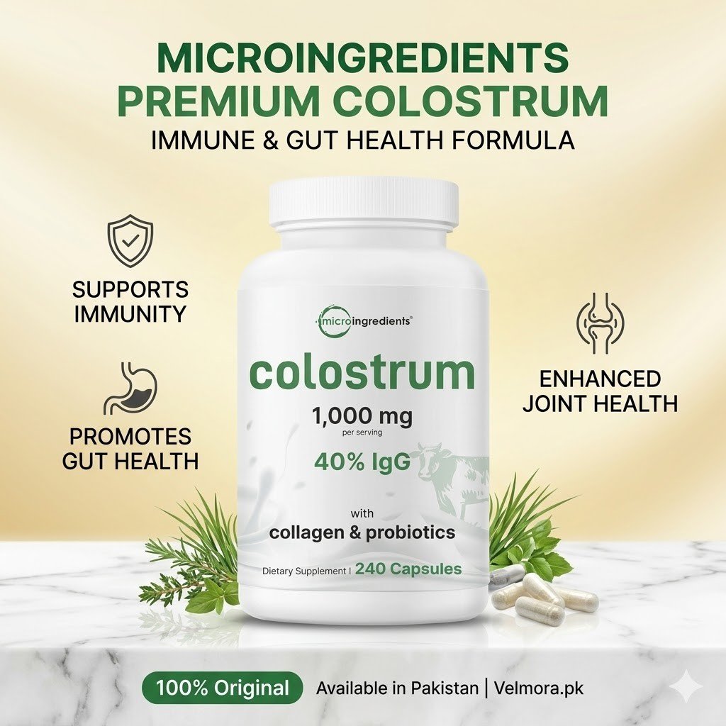 Micro Ingredients Colostrum 1000mg Capsules thumbnail 2