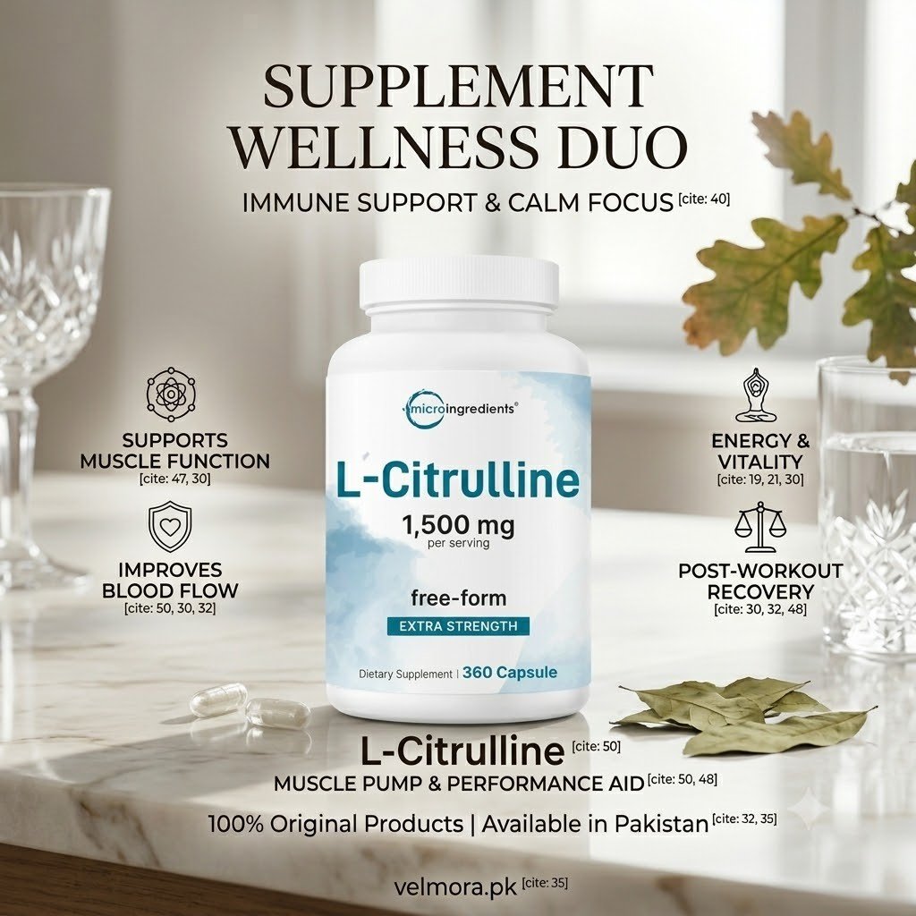 Micro Ingredients L-Citrulline 1500mg Capsules thumbnail 2