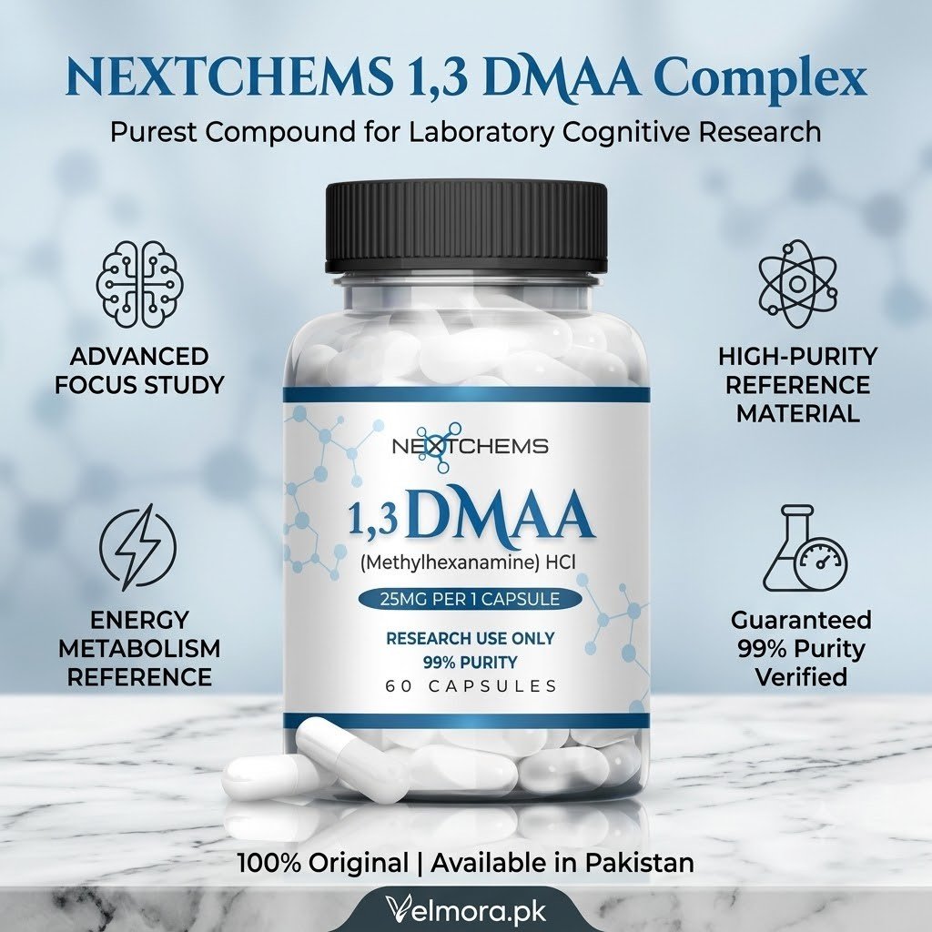 NextChems 1,3-DMAA HCl 25mg Capsules thumbnail 2