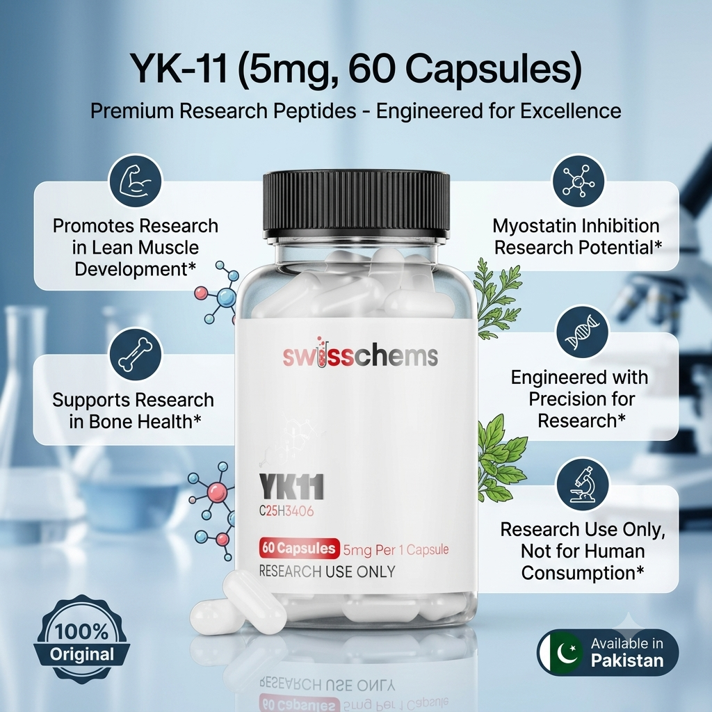 Buy YK-11 5mg, 60 Capsules In Pakistan - SwissChems - Buy Best Quality Peptides, SARMS Online thumbnail 2