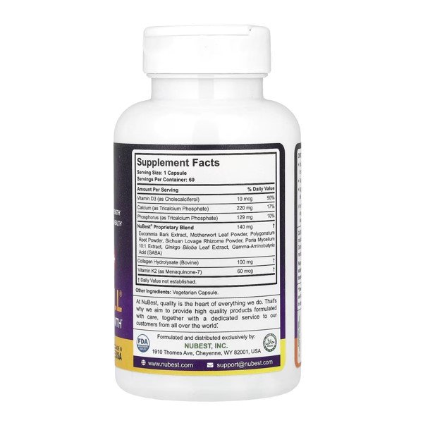 NuBest Tall® Teens Powerful Growth 10+ 60 Capsules thumbnail 2