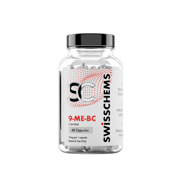 Swisschems 9-Me-BC 15 mg 60 Capsules In Pakistan thumbnail 2