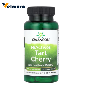 Swanson Hiactives Tart Cherry 465 Mg 60 Capsules