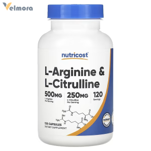 Nutricost, L-Arginine + L-Citrulline 750 Mg Capsules