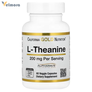 California Gold Nutrition, L-Theanine 200 mg 6o Capsules In Pakistan