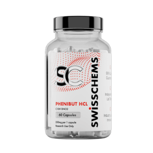 Phenibut HCL 250mg 60 Capsules by SwissChems in Pakistan