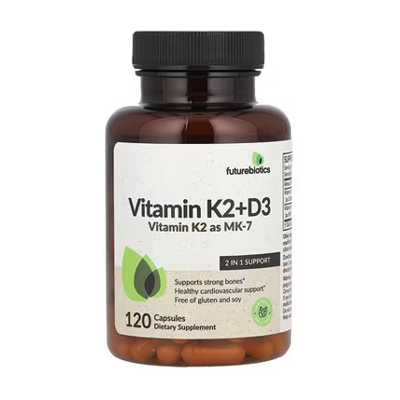 Futurebiotics Vitamin K2 + D3 120 Capsules In Pakistan